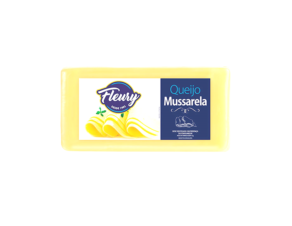 MUÇARELA FLEURY 4 KG (CX 6 PÇ)